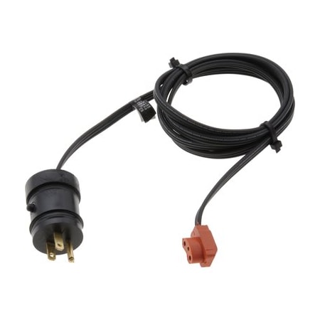 Zerostart Weatherproof Cordset - With Silicone Automotive Stl Adapter Heater Terminal, 120V, 6' 1.8M Long 3600046